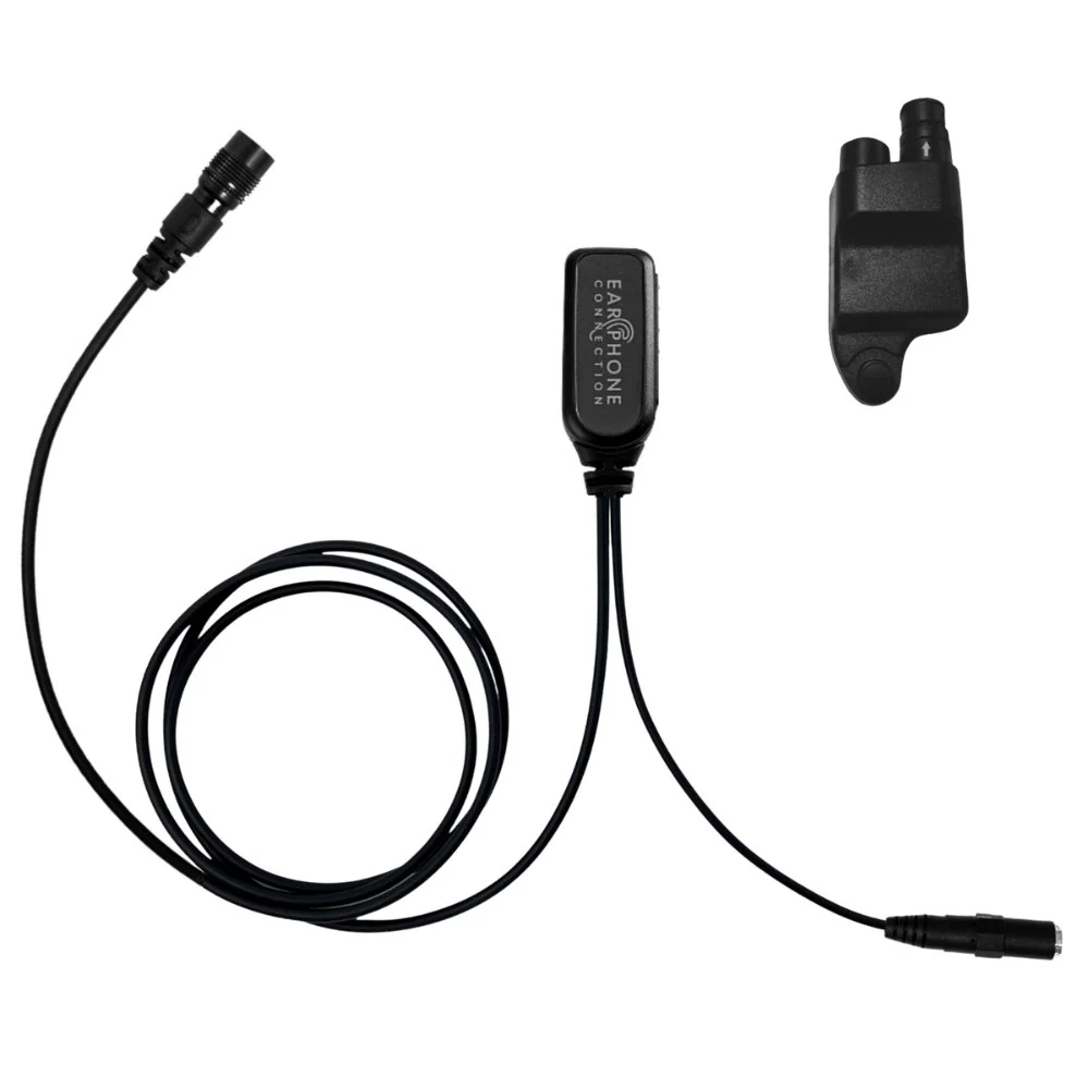 Hawk Lapel Mic, Tactical PTT, 3.5mm Earpiece Port - Image 16