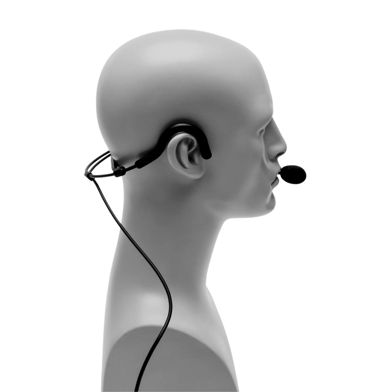 Lightweight Tactical Headset, Boom Mic, Motorola XTS - Image 4