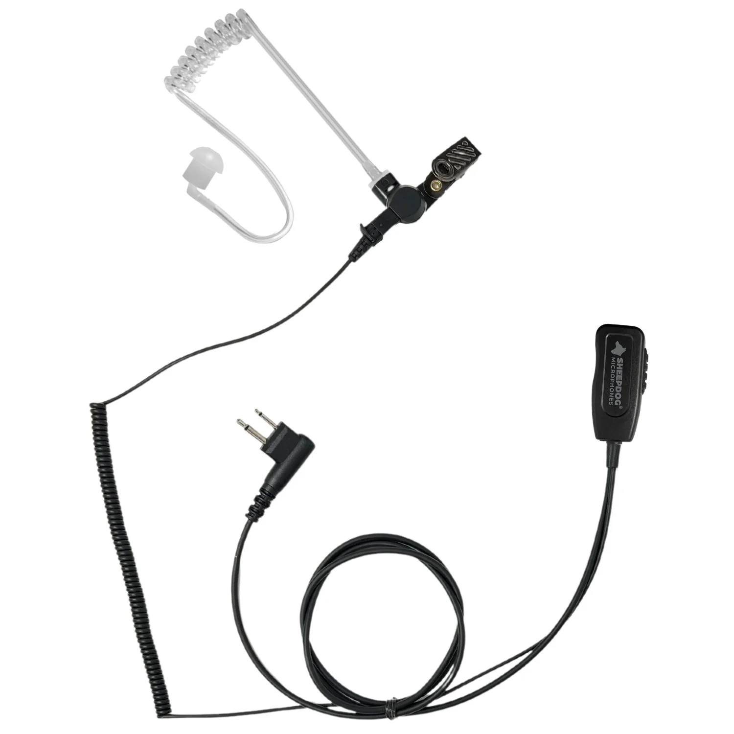 Sheepdog ALPHA Lapel Microphone, Motorola 2-Pin